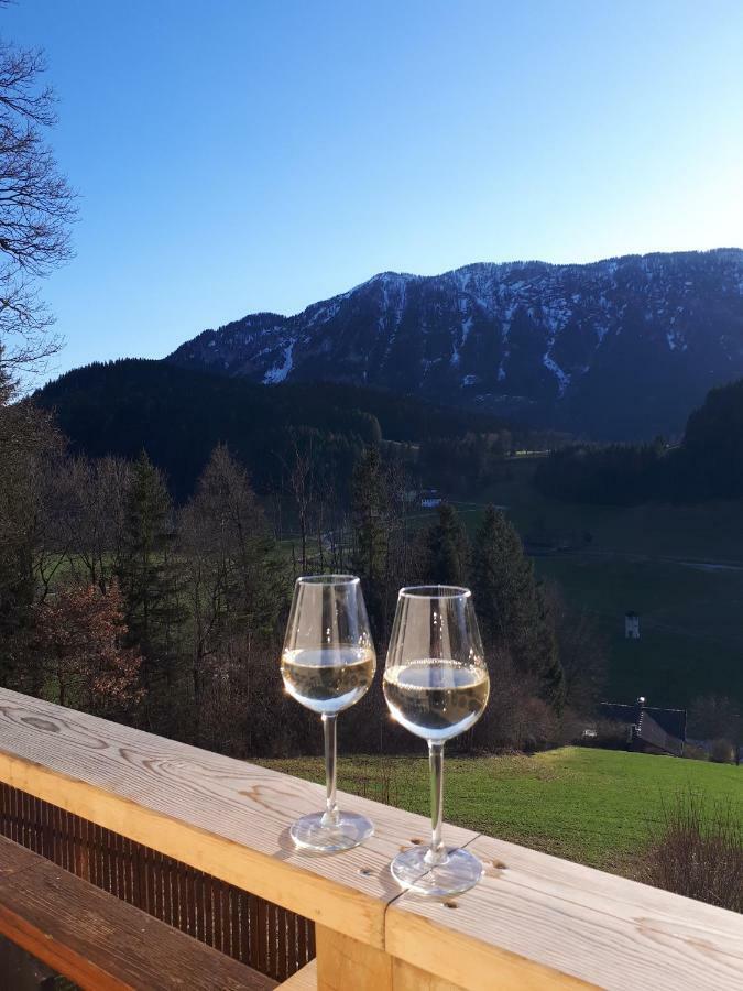 Ferienhaus Mountain View Spital Am Pyhrn Exteriör bild